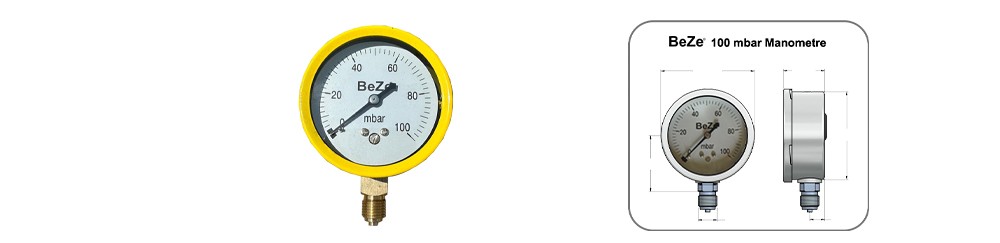 Doğalgaz Manometresi 
